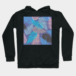 Palm leaf pattern Hoodie